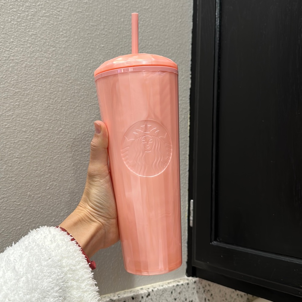 Starbucks Pink Venti Dome Tumbler Cup